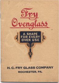 Fry ovenglass catalogue No. 4