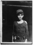 Lewis Hine child labor: A typical Glass Works Boy, Indiana, Night Shift, Said he was 16 years old. 1 A.M. Location: Indiana.