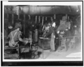 Lewis Hine child labor: Day Scene in an Indiana Glass Works. Aug.,1908. Location: Indiana.