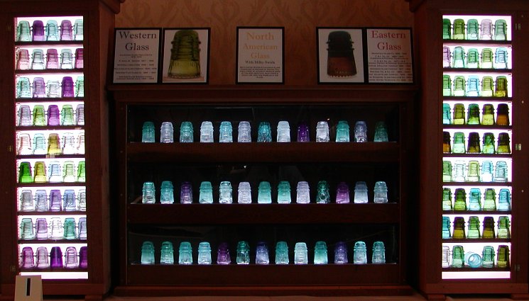 North American Telephone Glass