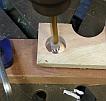 Drilling acrylic balls
