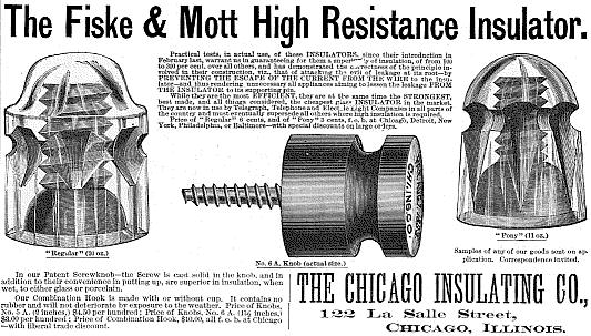 Chicago Insulator Co. ad