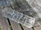 Marke Faust Unsealed glass blocks by Deubener Glaswerke