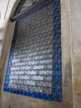 Marke Faust glass bricks (some in blue color)