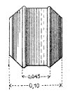 Falconnier glass brick No. 6, side view