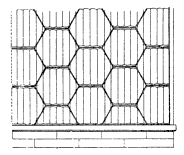Falconnier glass brick No. 7&frac12;, example installation, inside view