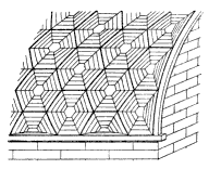 Falconnier glass brick No. 7&frac12;, example installation, outside view
