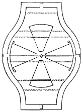 Ventilator for Falconnier Glas Block No 8. (front)
