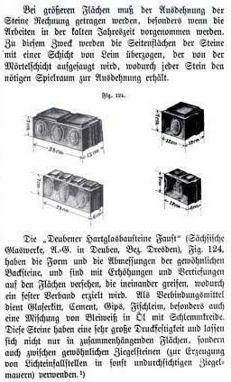 Die Konstruktionen in Stein