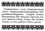 S&auml;shsische Glaswerke ad, 1905