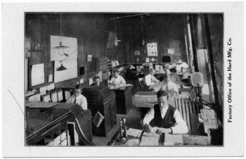 Hard Manufacturing Company: Factory Office of the Hard Mfg. Co.