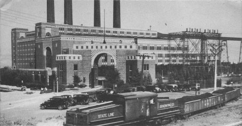 A great power plant run by coal