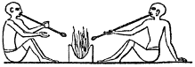 Egyptian glass-blowers