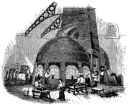 Glass-house furnace