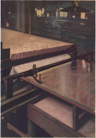 Libbey-Owens process: trimming the sheet