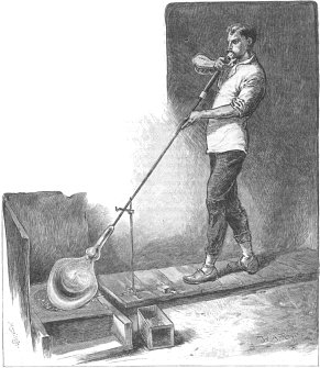 Window-Glass Blowing-- The Beginning of the Cylinder