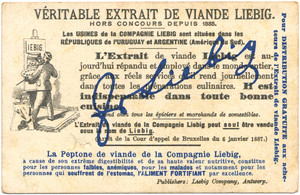 Liebig chromo &middot; L'Industrie du Verre #2 (back)
