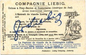 Liebig chromo &middot; L'Industrie du Verre #5 (back)