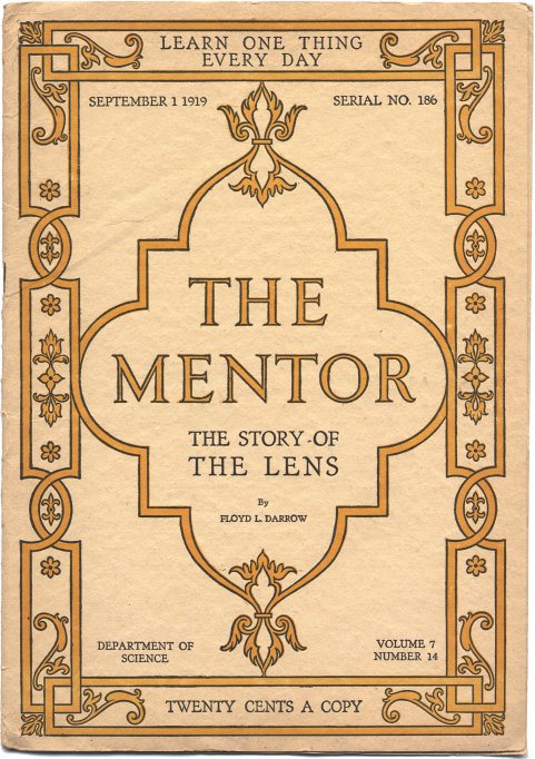 The Mentor &middot; The Story of the Lens &middot; Front Cover