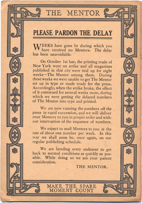 The Mentor &middot; Stained Glass &middot; Back Cover