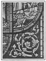 Detail of Medallion Window, Canterbury Cathedral, England Detail of Medallion Window, Canterbury Cathedral, England