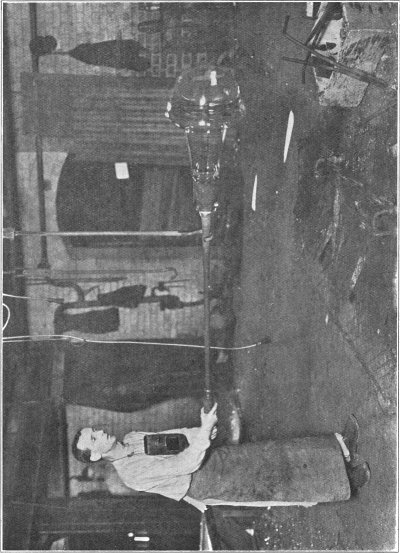 Fig. 2.--Early stage in blown cylinder process