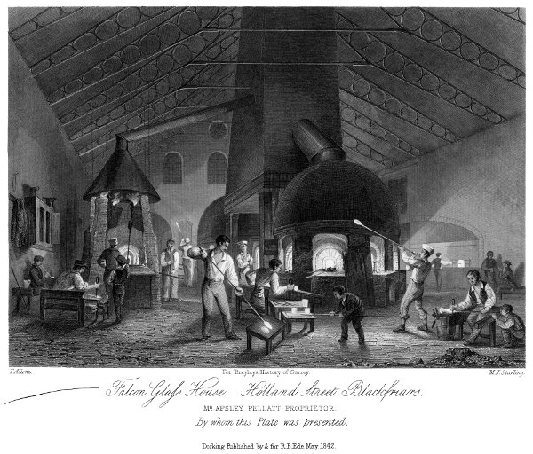 "Apsley Pellatt's Falcon Glass House (interior view)"