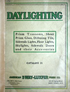 American 3-Way Luxfer Prism Company Daylighting catalog