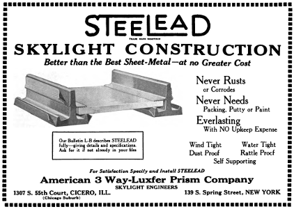 STEELEAD Skylight Construction