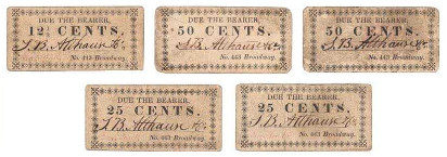 641: CO. NOTES FROM NY'S FAMOUS ALTHAUSE IRON WORKS 641: CO. NOTES FROM NY'S FAMOUS ALTHAUSE IRON WORKS