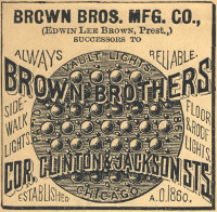 Brown Brothers logo · 1885