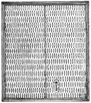 Plan of Checkered Plate Doors