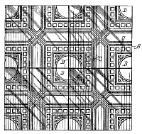 FLW prism tile design D27,992