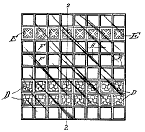 FLW prism tile design D28,004