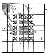FLW prism tile design D28,011