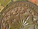 Cornell's Iron Works vault light