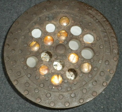 16" Coal/manhole cover by G. W. and H. Smith of Boston