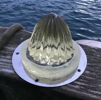 6" Melon deck prism w/bull's-eye