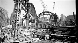 Pennsylvania Station being demolished in 1963