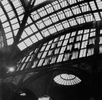 Vault lights in Penn Station, NYC