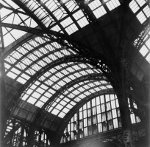 Vault lights in Penn Station, NYC