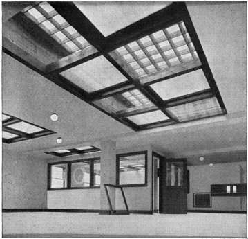 Skylights Over Restaurant, Nolan School, Detroit, Mich.