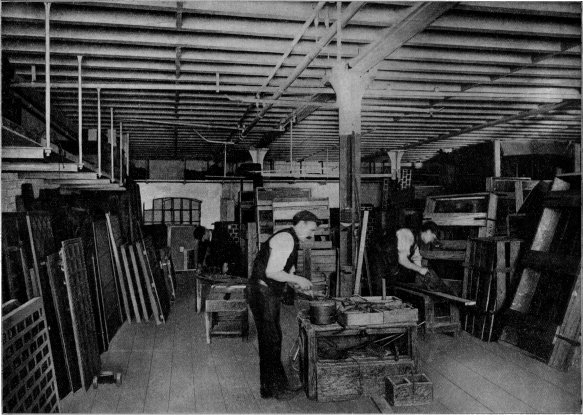 H. B. & E.'s New Premises (packing shop) H. B. & E.'s New Premises (packing shop)