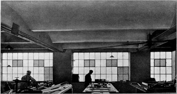 H. B. & E.'s New Premises (carpenters' and patternmakers' shop)