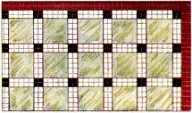 Hayward's Marble Mosaic and Lens Lights, No. 51, Design P