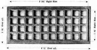 Hayward's Stallboard Lights, No. 20 Pattern