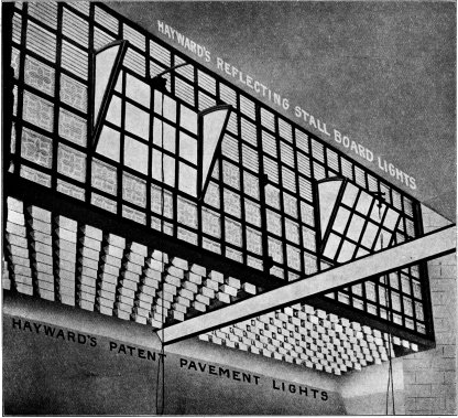 Ventilation through Stallboard Lights and Pavement Lights in H. B. & E.'s Premises (interior view)