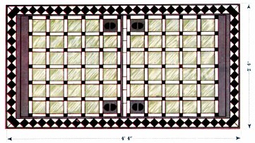 Hayward's Tile and Lens Opening Flap, No. 51 Pattern