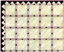Hayward's Tile and Lens Lights, No. 56, Design A Hayward's Tile and Lens Lights, No. 56, Design A