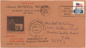 Official Souvenir · Historic Howell Works · 1972